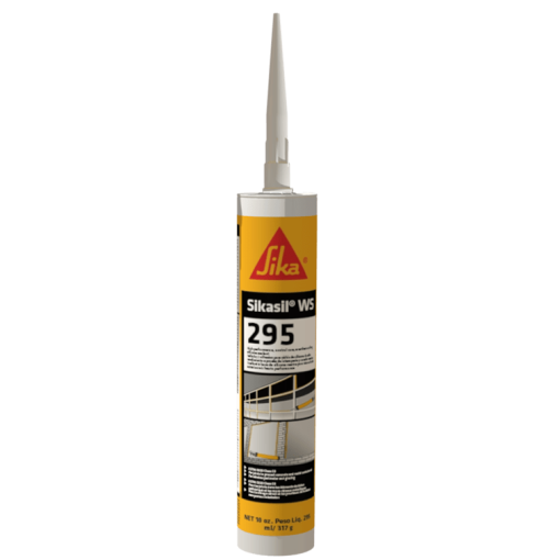 Image of a 10.1 oz tube of Sikasil WS 295 Silicone.