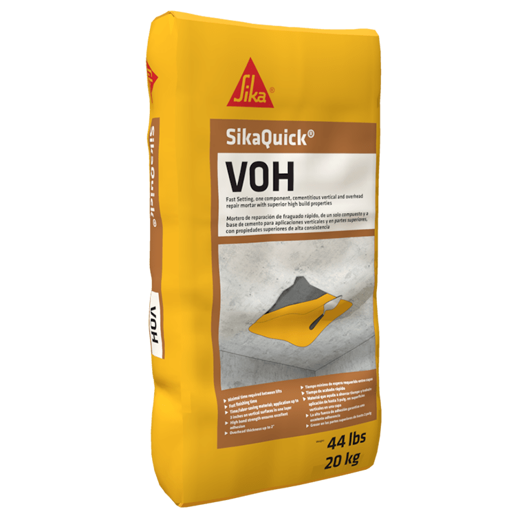 SikaQuick VOH 50LB : Vertical Overhead Concrete Repair