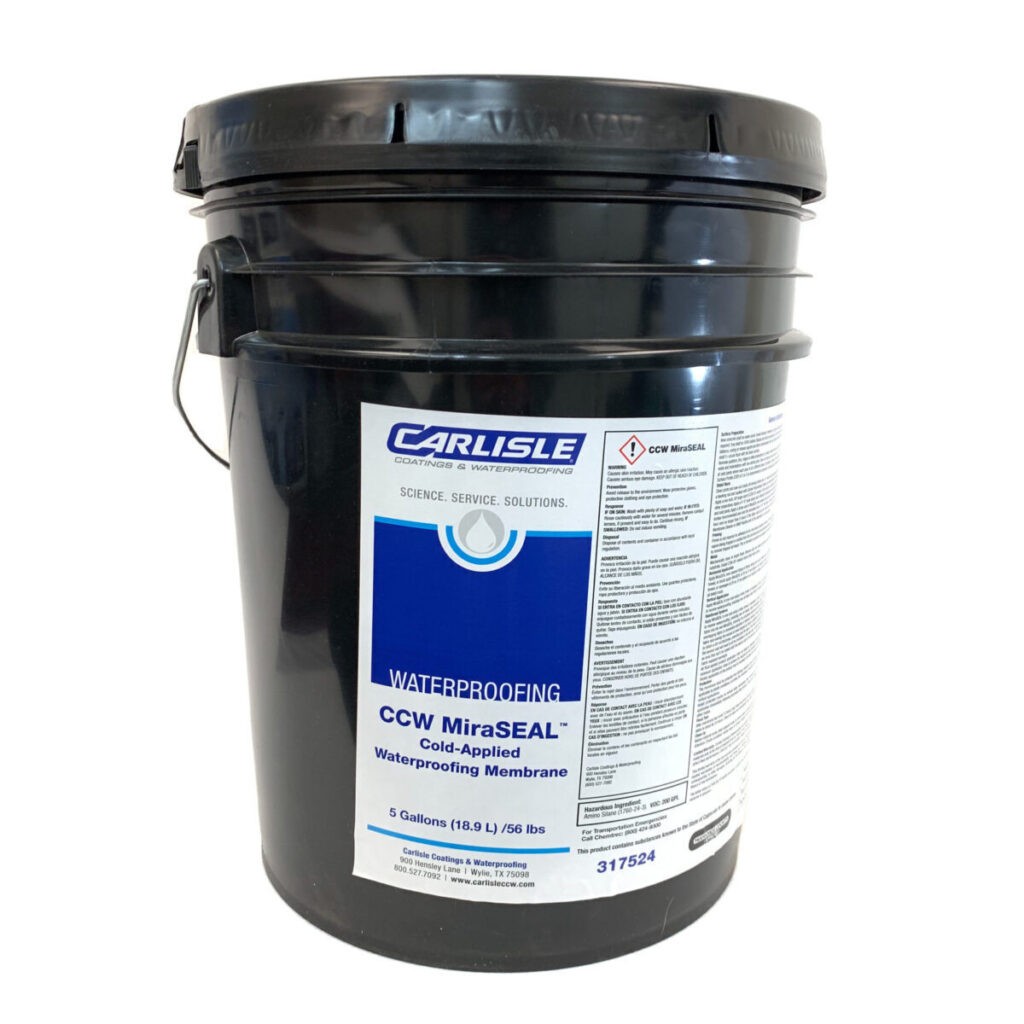 Miraseal CCW 5 Gallon Elastomeric Waterproofing