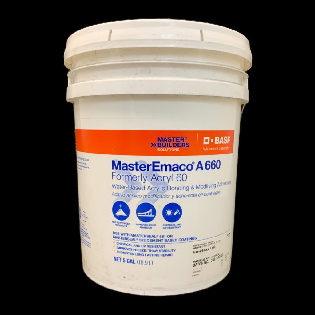 MasterEmaco A660 : Masterseal Water-Based, Acrylic