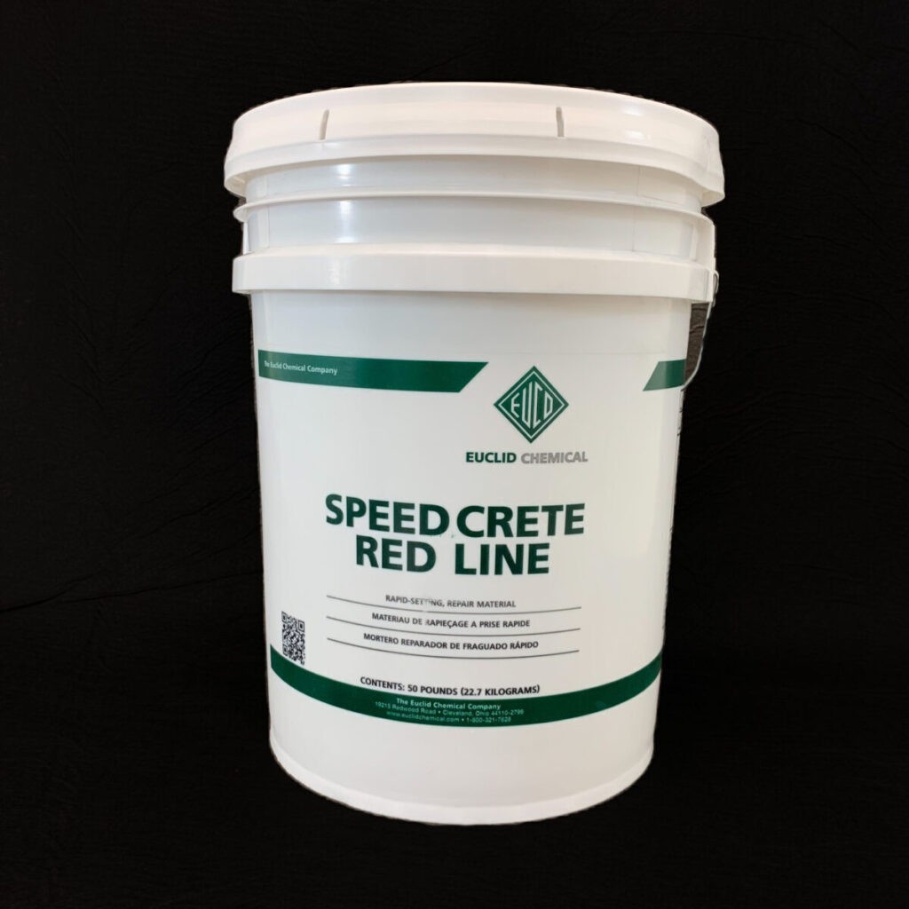 Euclid Speedcrete Red Line 5 Gallon Pail