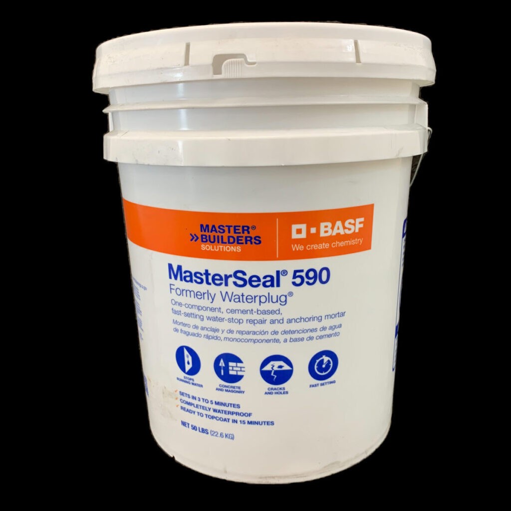 MasterSeal 590 : Waterstop Repair Mortar