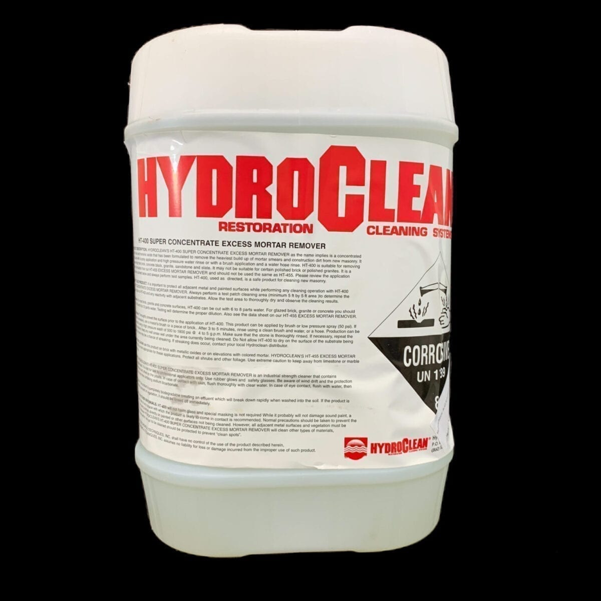 Hydro Clean HT400 Concentrate Excess Mortar Remover metrosealant