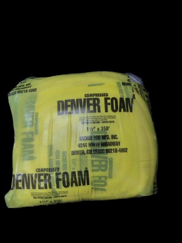 Denver Foam 1 1/2 Open Cell Backer Rod 350' metrosealant