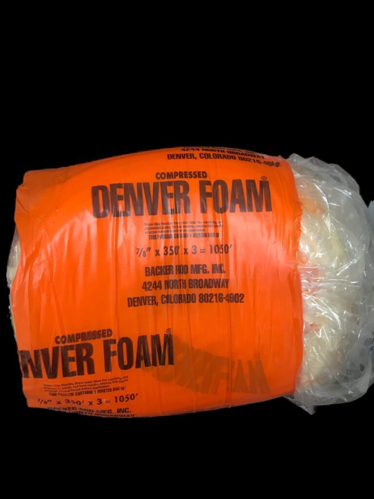Denver Foam 7/8 : Open Cell Backer Rod 1050′