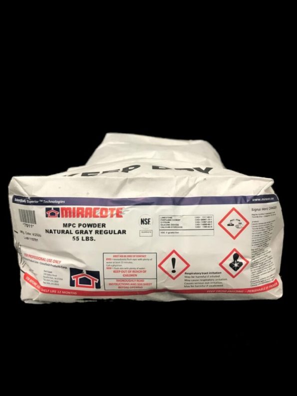 MPC Coatings: Miracote Dry Mix 55lb Bag - Metrosealant