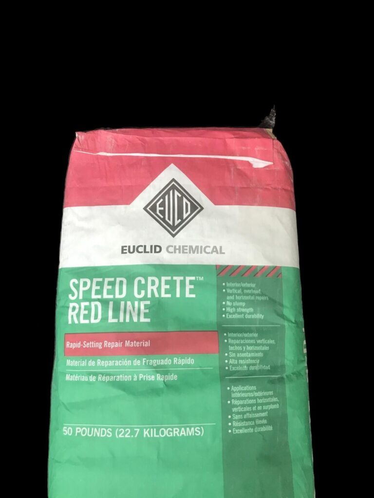 Speedcrete Redline Bag : Euclid Speedcrete 50Ib