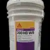 A 5-gallon bucket of Sikagard 200 HD WB, formerly known as Masterkure HD 200WB
