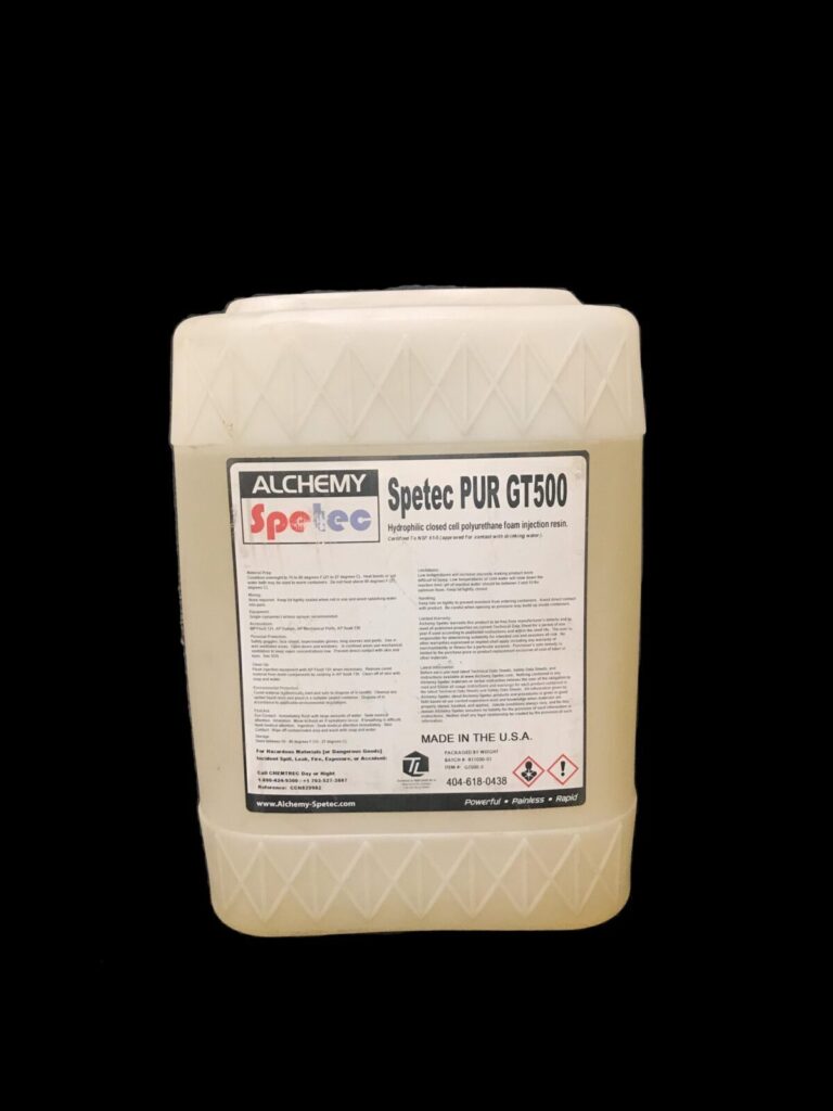 Spetec Pur GT500 : Injection Resin 5 Gallon