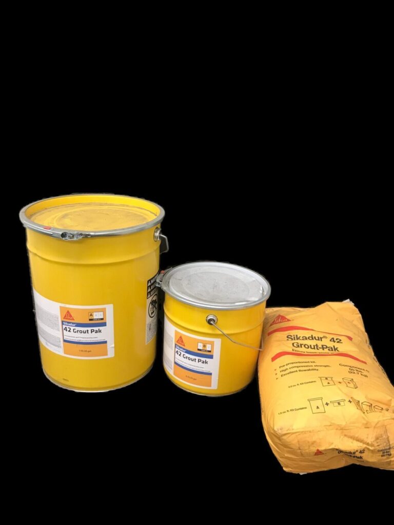 Sikadur 42 Grout Pak : Baseplant Grouting System
