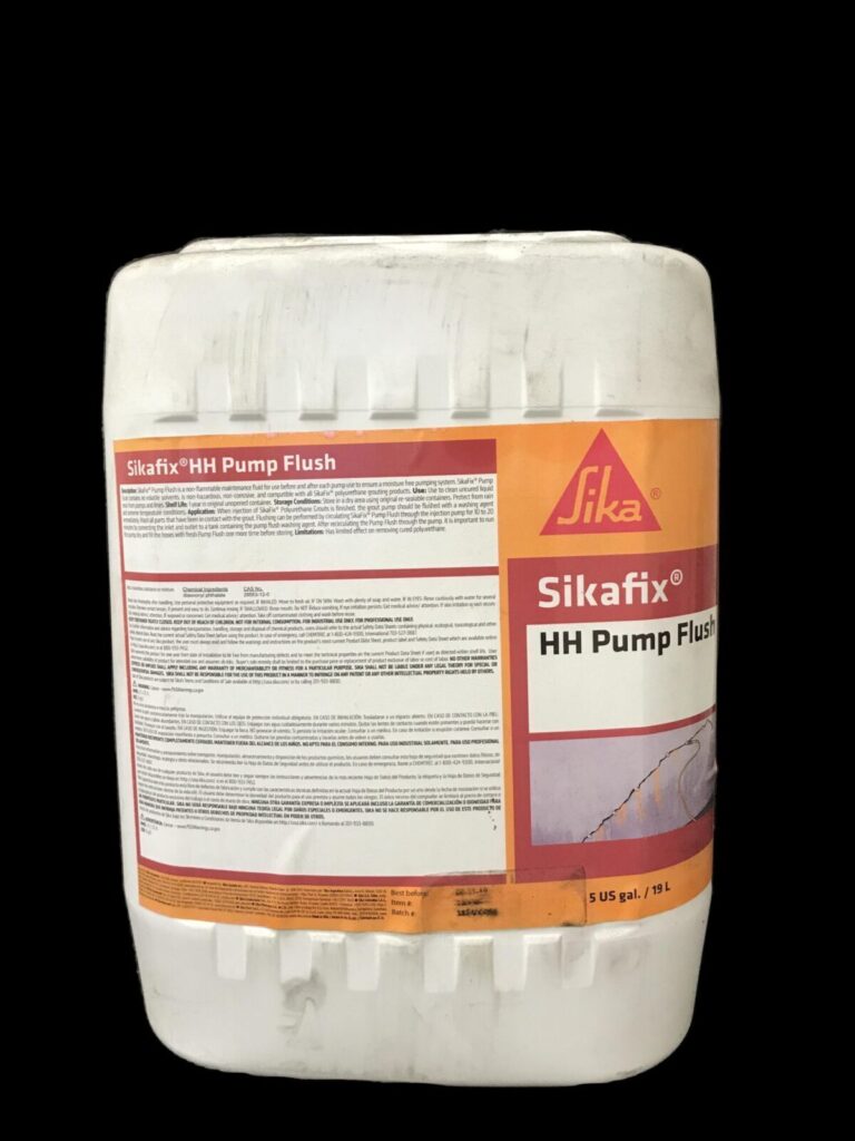 HH Pump Flush Sikafix : Polyurethane Injection Grout