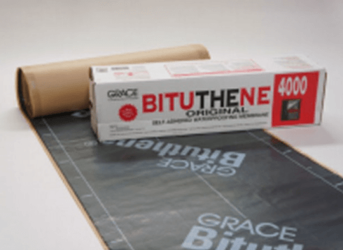 Bituthene 4000 Roll : Grace Waterproofing Membrane