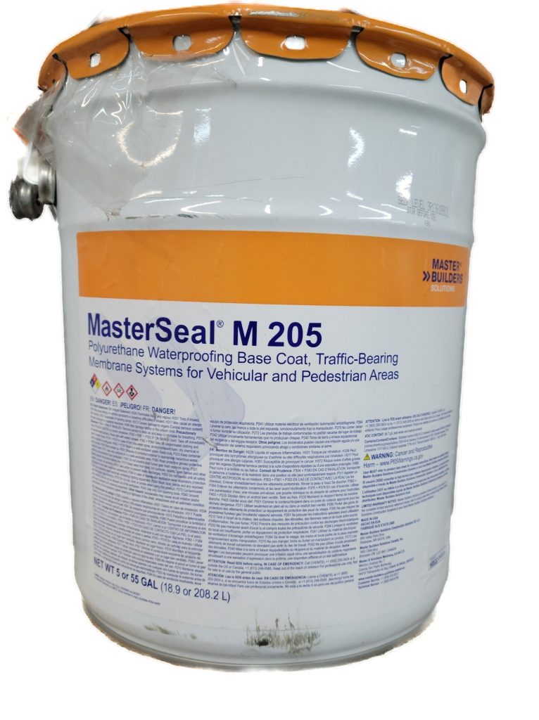 Masterseal M 205: Self-Leveling Base Coat 5 gallon
