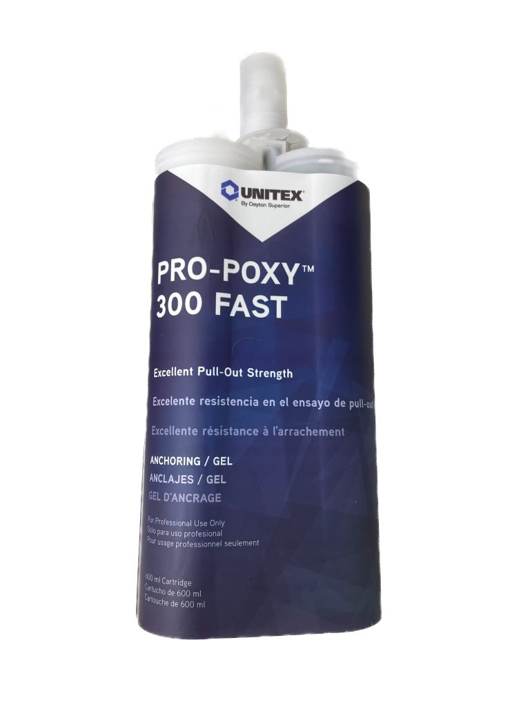Unitex Fast Pro-Poxy 300: 20oz (600ml) Dual Cartridge