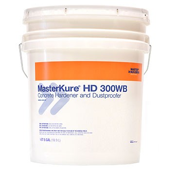 MasterKure HD 300WB: Concrete Hardener and Dustproofer
