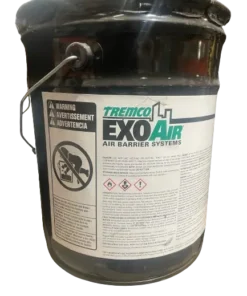 Five gallon bucket of Tremco ExoAir 130