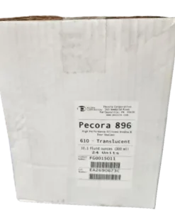A box of 24 10oz tube of Pecora 896 high-performance silicone sealant