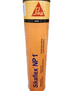 A single tube of NP1 Black caulk Sikaflex version