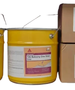 A full kit of Sika 726 Balcony One Shot in the boxes.