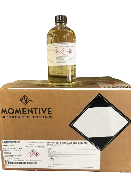 A container and box of GE Primer SS4044