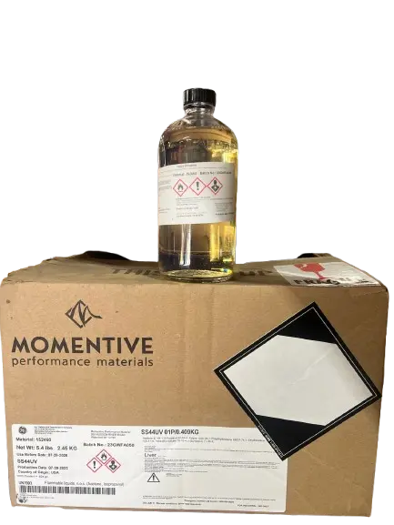 A container and box of GE S44UV Primer