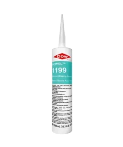 A 10oz tube of DOWSIL silicone glazing sealant (SGS) 1911